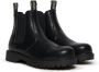 Diesel Kids leather Chelsea boots Black - Thumbnail 2
