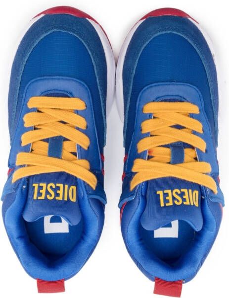 Diesel Kids low-top lace-up sneakers Blue