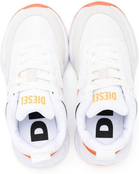 Diesel Kids low-top lace-up sneakers White