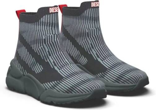 Diesel Kids S-Millenium slip-on sneakers Grey