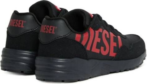 Diesel Kids S-Star logo-print sneakers Black