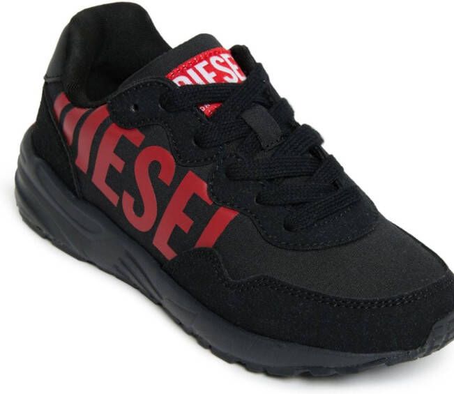 Diesel Kids S-Star logo-print sneakers Black