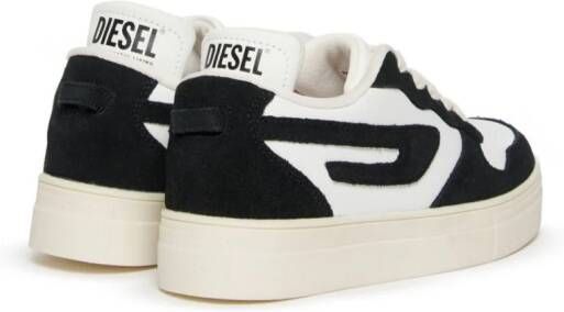 Diesel Kids S-Ukiyo V2 leather sneakers White