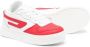 Diesel Kids two-tone leather trainers White - Thumbnail 2