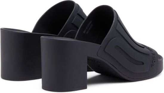 Diesel Sa-Pamela H logo-embossed sandals Black