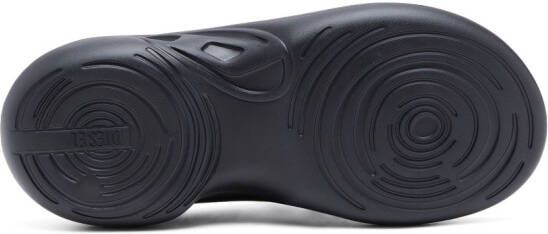 Diesel Sa-Maui X logo-embossed flip-flops Black
