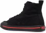 Diesel S-Athos Mid logo-embroidered sneakers Black - Thumbnail 3