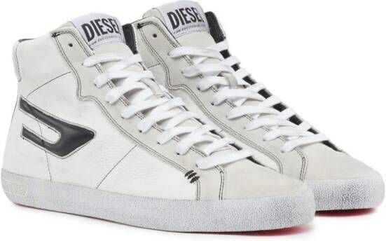 Diesel logo-print high-top sneakers White