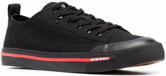 Diesel S-Athos Low canvas sneakers Black