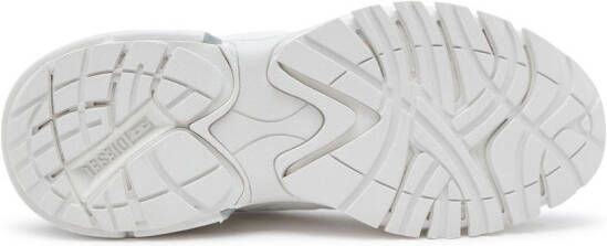 Diesel panelled-design low-top sneakers White