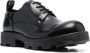 Diesel D-Hammer leather oxford shoes Black - Thumbnail 2