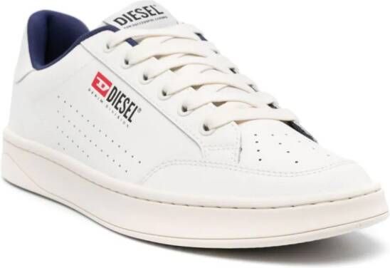 Diesel S-Athene Vtg leather sneakers White