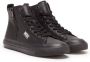 Diesel S-Athos Dv Mid leather sneakers Black - Thumbnail 2