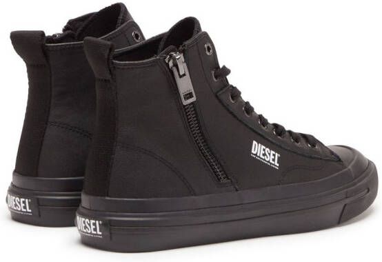 Diesel S-Athos Dv Mid leather sneakers Black
