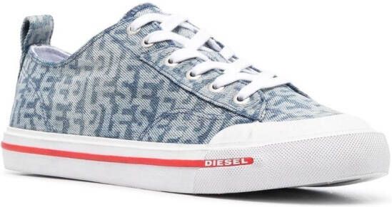 Diesel S-Athos Low denim sneakers Blue