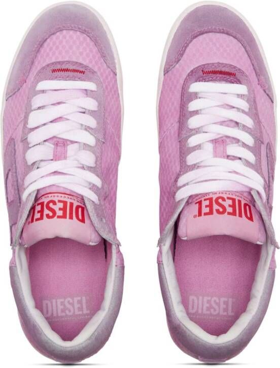 Diesel S-Leroji Low mesh sneakers Pink