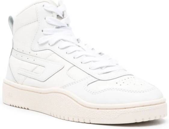 Diesel S-Ukiyo high-top leather sneakers White