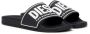 Diesel Sa-Mayemi Cc logo-embossed sildes Black - Thumbnail 2