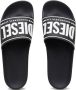 Diesel Sa-Mayemi Cc logo-embossed sildes Black - Thumbnail 5