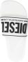Diesel Sa-Mayemi Cc W logo-embossed sildes White - Thumbnail 4