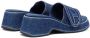 Diesel Sa-Oval D Pf W denim sandals Blue - Thumbnail 3