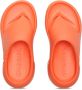 Diesel Sa-Maui X logo-embossed flip-flops Orange - Thumbnail 4