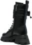 DKNY 55mm Sava buckle-detail combat boots Black - Thumbnail 3