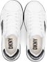 Dkny Kids logo-patches leather sneakers White - Thumbnail 3
