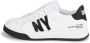 Dkny Kids logo-print leather sneakers White - Thumbnail 3