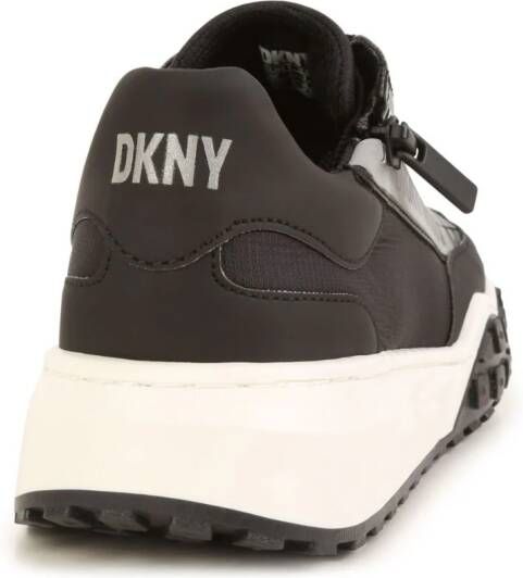 Dkny Kids logo-print low-top sneakers Black