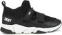 Dkny Kids ribbed-ankles touch-strap sneakers Black - Thumbnail 2