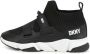 Dkny Kids ribbed-ankles touch-strap sneakers Black - Thumbnail 5