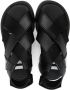 Dkny Kids strappy-design faux-leather sandals Black - Thumbnail 3