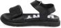 Dkny Kids studded-logo leather sandals Black - Thumbnail 5