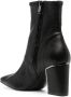 DKNY logo-plaque ankle boots Black - Thumbnail 3