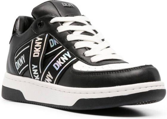 DKNY Olicia logo-print lace-up sneakers White