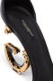 Dolce & Gabbana Baroque DG 105mm leather sandals Black - Thumbnail 5