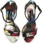 Dolce & Gabbana 105mm DG Baroque-heel sandals Black - Thumbnail 4