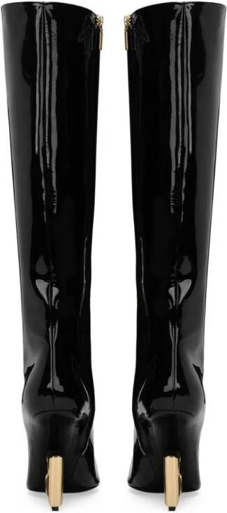 Dolce & Gabbana 105mm DG-heel high boots Black