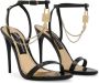 Dolce & Gabbana 105mm leather chain-link sandals Black - Thumbnail 2