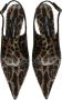Dolce & Gabbana 105mm leopard-print leather pumps Brown - Thumbnail 4
