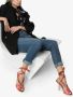 Dolce & Gabbana 105mm python-effect sandals Pink - Thumbnail 2