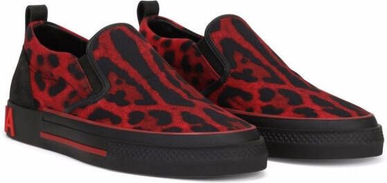 Dolce & Gabbana 2.Zero slip-on sneakers Red