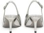 Dolce & Gabbana 60mm calfskin slingback pumps Silver - Thumbnail 3