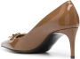 Dolce & Gabbana 65mm patent leather pumps Brown - Thumbnail 3