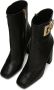 Dolce & Gabbana 90mm logo-plaque leather boots Black - Thumbnail 4