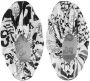 Dolce & Gabbana abstract-print slip-on shoes White - Thumbnail 4