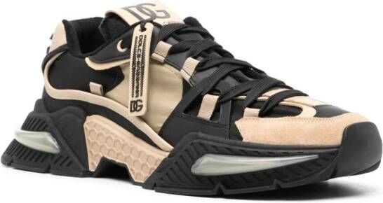 Dolce & Gabbana Airmaster panelled sneakers Neutrals