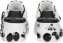 Dolce & Gabbana all-over logo-print low-top sneakers White - Thumbnail 3