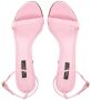 Dolce & Gabbana patent leather sandals Pink - Thumbnail 4